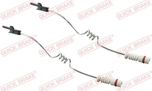 Warning Contact, brake pad wear